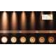 Lucide 09921/12/31 - LED Stmívatelné bodové svítidlo FEDLER 1xGU10/12W/230V 2200-3000K CRI95 bílá