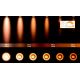 Lucide 09929/15/30 - LED Stmívatelné bodové svítidlo NIGEL 3xGU10/5W/230V 2200-3000K černá CRI 95