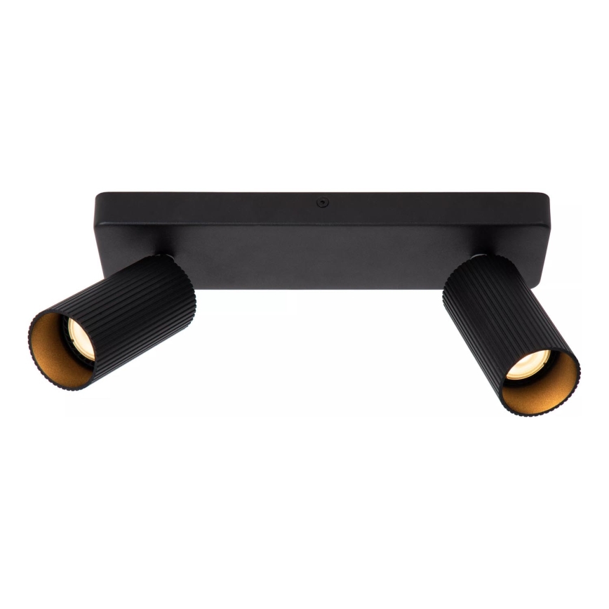 Lucide 09939/02/30 - Bodové svítidlo CLUBS 2xGU10/40W/230V černá