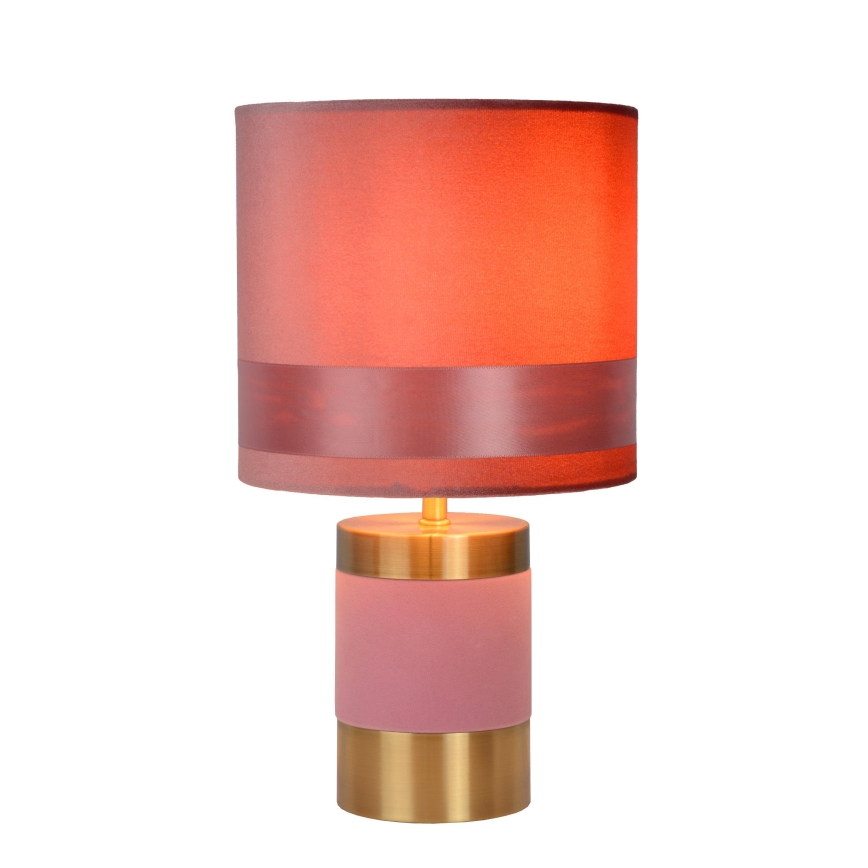 Lucide 10500/81/66 - Stolní lampa EXTRAVAGANZA FRIZZLE 1xE14/40W/230V růžová