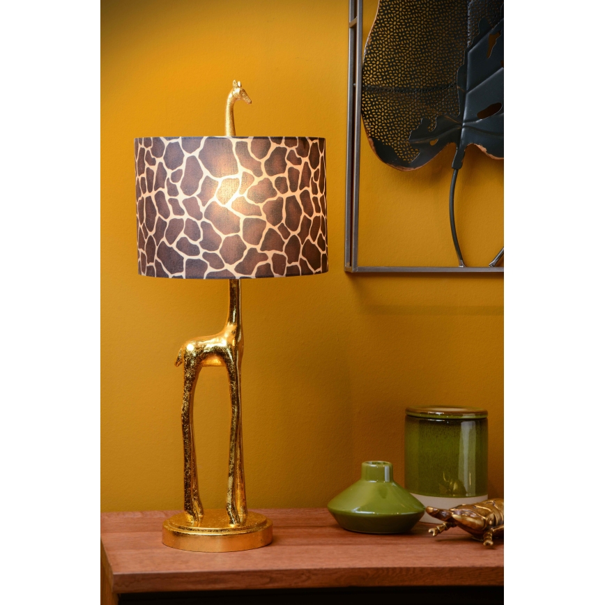 Lucide 10506/81/02 - Stolní lampa EXTRAVAGANZA MISS TALL 1xE27/60W/230V zlatá