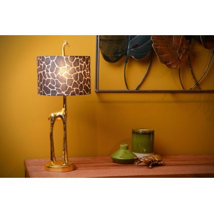 Lucide 10506/81/02 - Stolní lampa EXTRAVAGANZA MISS TALL 1xE27/60W/230V zlatá