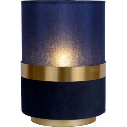 Lucide 10508/01/35 - Stolní lampa EXTRAVAGANZA TUSSE 1xE14/40W/230V modrá