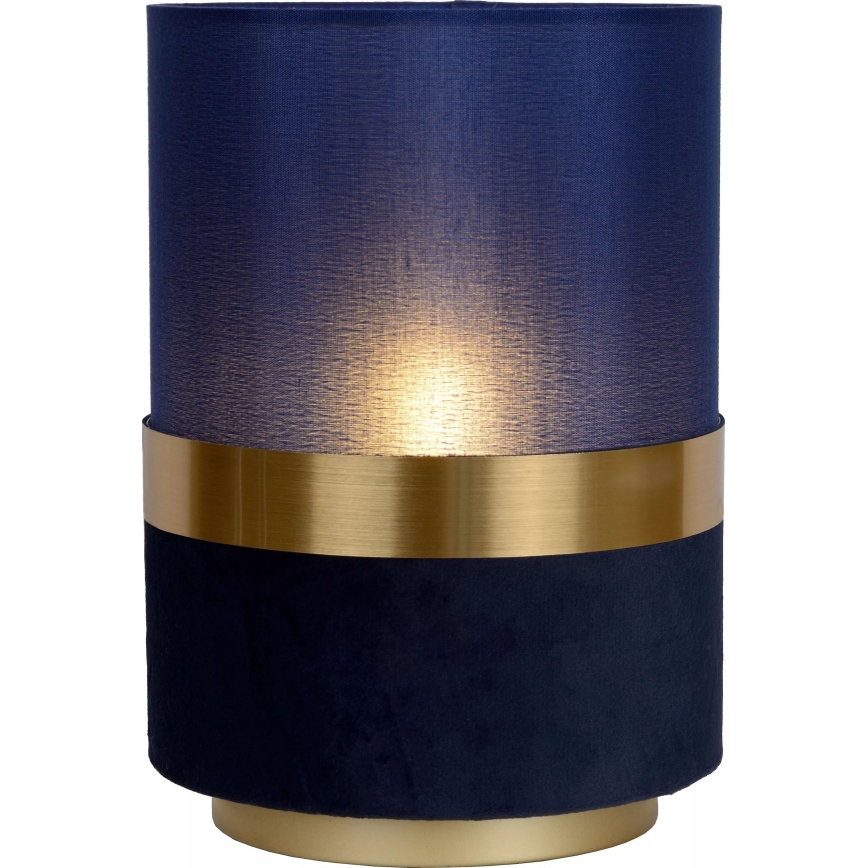 Lucide 10508/01/35 - Stolní lampa EXTRAVAGANZA TUSSE 1xE14/40W/230V modrá