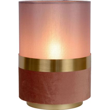 Lucide 10508/01/66 - Stolní lampa EXTRAVAGANZA TUSSE 1xE14/40W/230V růžová