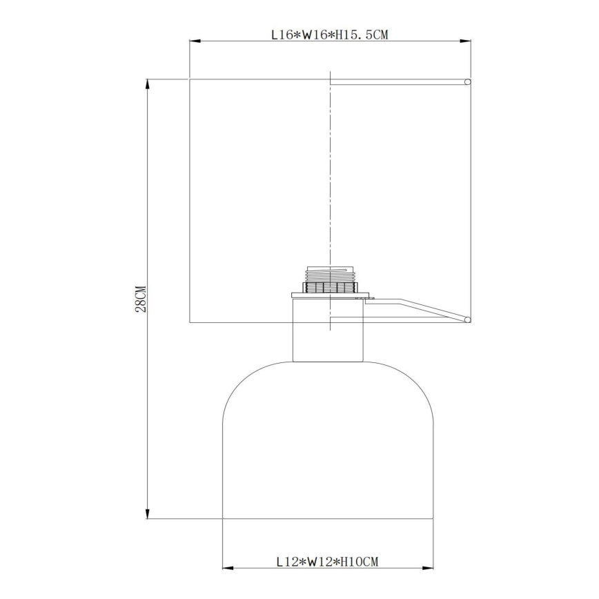 Lucide 10516/01/33 - Stolní lampa WOOLLY 1xE14/40W/230V zelená