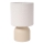 Lucide 10516/01/38 - Stolní lampa WOOLLY 1xE14/40W/230V krémová