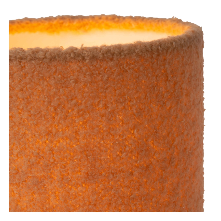 Lucide 10516/01/44 - Stolní lampa WOOLLY 1xE14/40W/230V oranžová