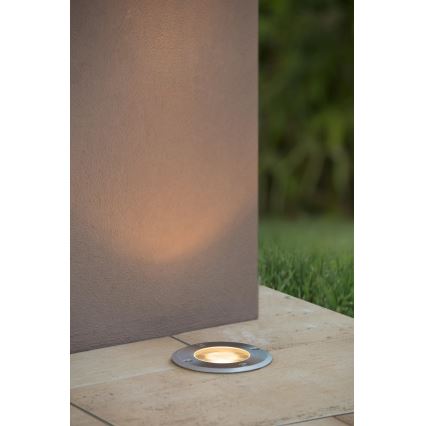 Lucide 11801/01/12 - Venkovní zápustné svítidlo BILTIN 1xGU10/35W/230V IP67