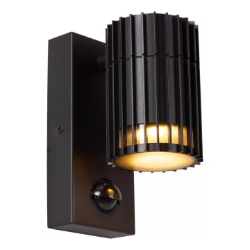 Lucide 11839/01/30 - Venkovní nástěnné svítidlo se senzorem TIMBALA 1xGU10/7W/230V IP44