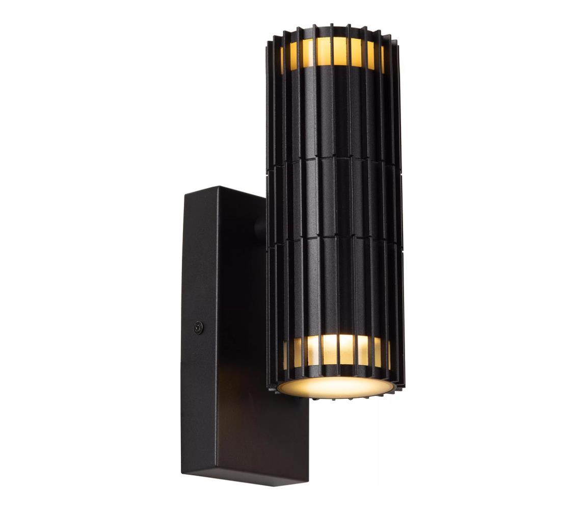Lucide 11840/02/30 - Venkovní nástěnné svítidlo TIMBALA 2xGU10/7W/230V IP44 11840/02/30 Černá