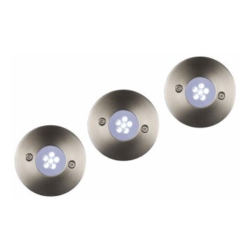 Lucide 11862/23/31 - SADA 3xLED venkovní nájezdové svítidlo TRIO 3xLED/1,1W/230V Lucide 11862/23/31 - SADA 3xLED venkovní nájezdové svítidlo TRIO 3xLED/1,1W/230V
