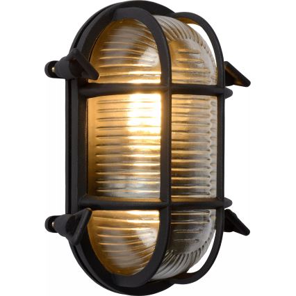 Lucide 11891/20/30 - Venkovní nástěnné svítidlo DUDLEY 1xE27/40W/230V IP65 černá