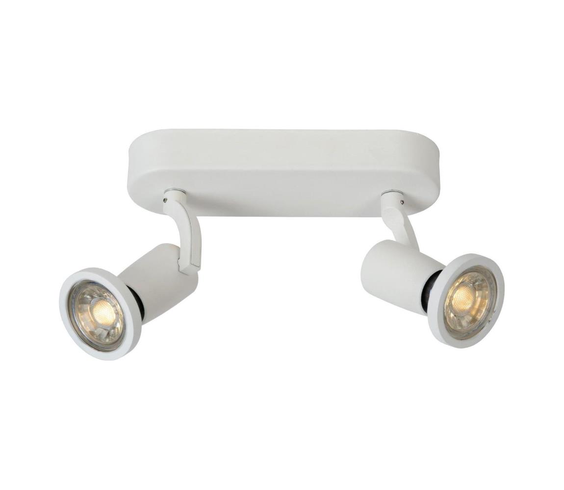 Lucide Lucide 11903/10/31 - LED bodové svítidlo JASTER-LED 2xGU10/5W/230V bílé LC1110