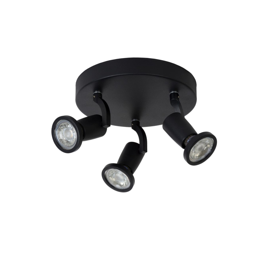 Lucide 11903/15/30 - LED bodové svítidlo JASTER-LED 3xGU10/5W/230V černé