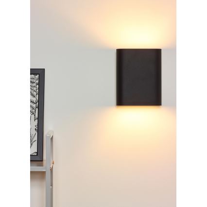 Lucide 12222/02/30 - Nástěnné svítidlo OVALIS 2xE14/9W/230V