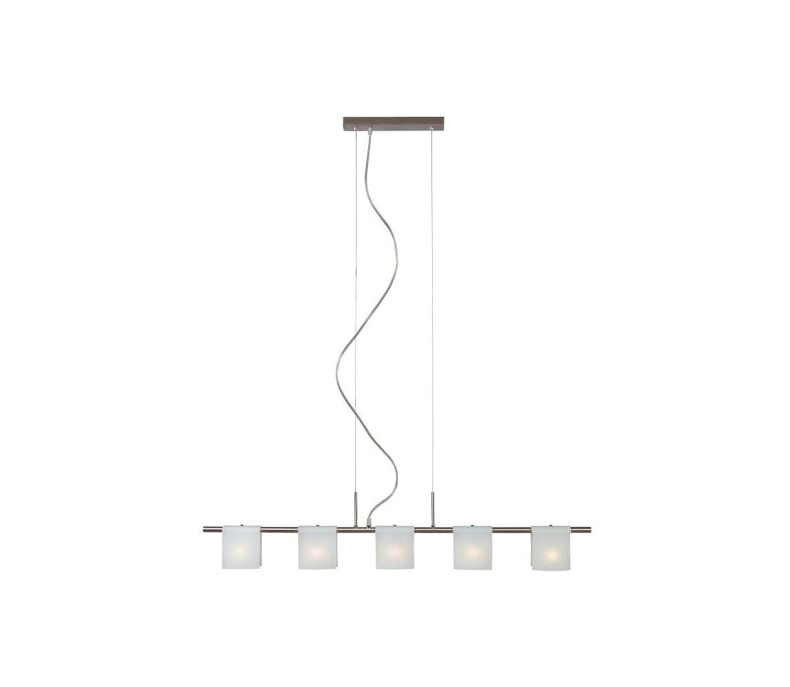 Lucide Lucide 12466/25/12 - Závěsné svítidlo OLAF 5xG9/40W/230V LC1128