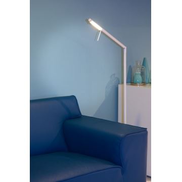 Lucide 12719/06/31 - LED Stmívatelná stojací lampa BERGAMO 1xLED/6W/230V bílá