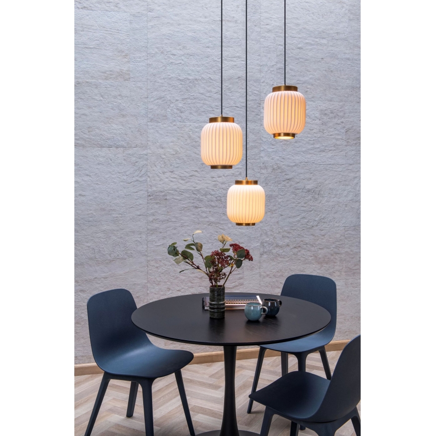Lucide 13435/03/31 - Lustr na lanku GOSSE 3xE27/40W/230V porcelán