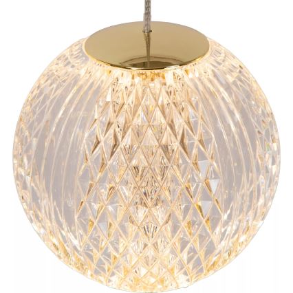 Lucide 13499/13/60 - LED Stmívatelný lustr na lanku CINTRA 3xLED/4,7W/230V zlatá