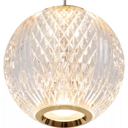 Lucide 13499/13/60 - LED Stmívatelný lustr na lanku CINTRA 3xLED/4,7W/230V zlatá