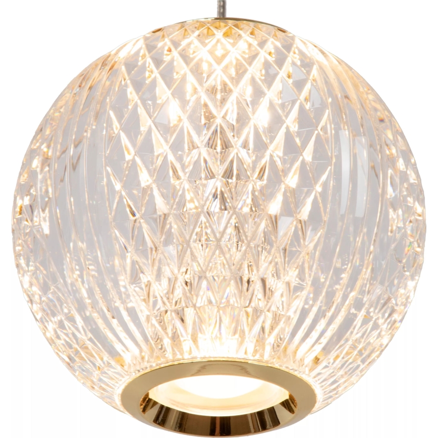 Lucide 13499/13/60 - LED Stmívatelný lustr na lanku CINTRA 3xLED/4,7W/230V zlatá