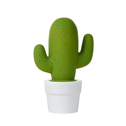 Lucide 13513/01/33 - Stolní lampa CACTUS 1xE14/40W/230V zelená