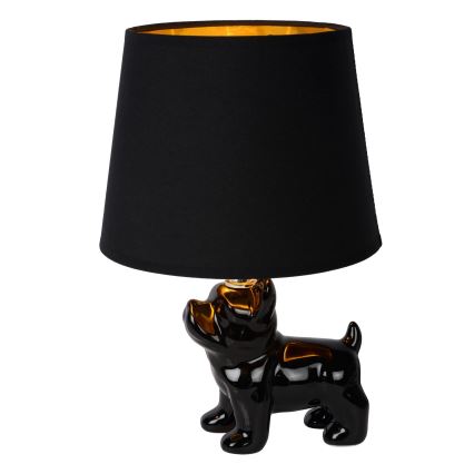 Lucide 13533/81/30 - Stolní lampa WINSTON 1xE14/25W/230V černá
