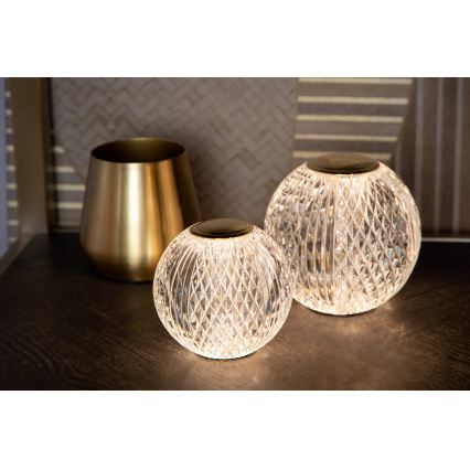 Lucide 13599/02/60 - LED Stmívatelná nabíjecí dotyková stolní lampa CINTRA LED/2W/3,7V 4000 mAh