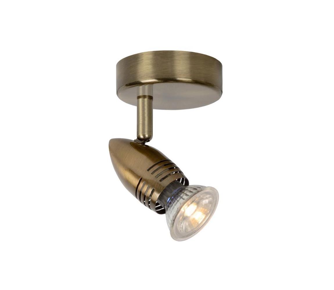 Lucide Lucide 13955/05/03 - LED bodové svítidlo CARO-LED 1xGU10/5W/230V bronz 