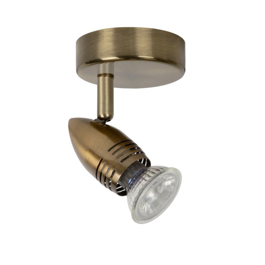 Lucide 13955/05/03 - LED bodové svítidlo CARO-LED 1xGU10/5W/230V bronz