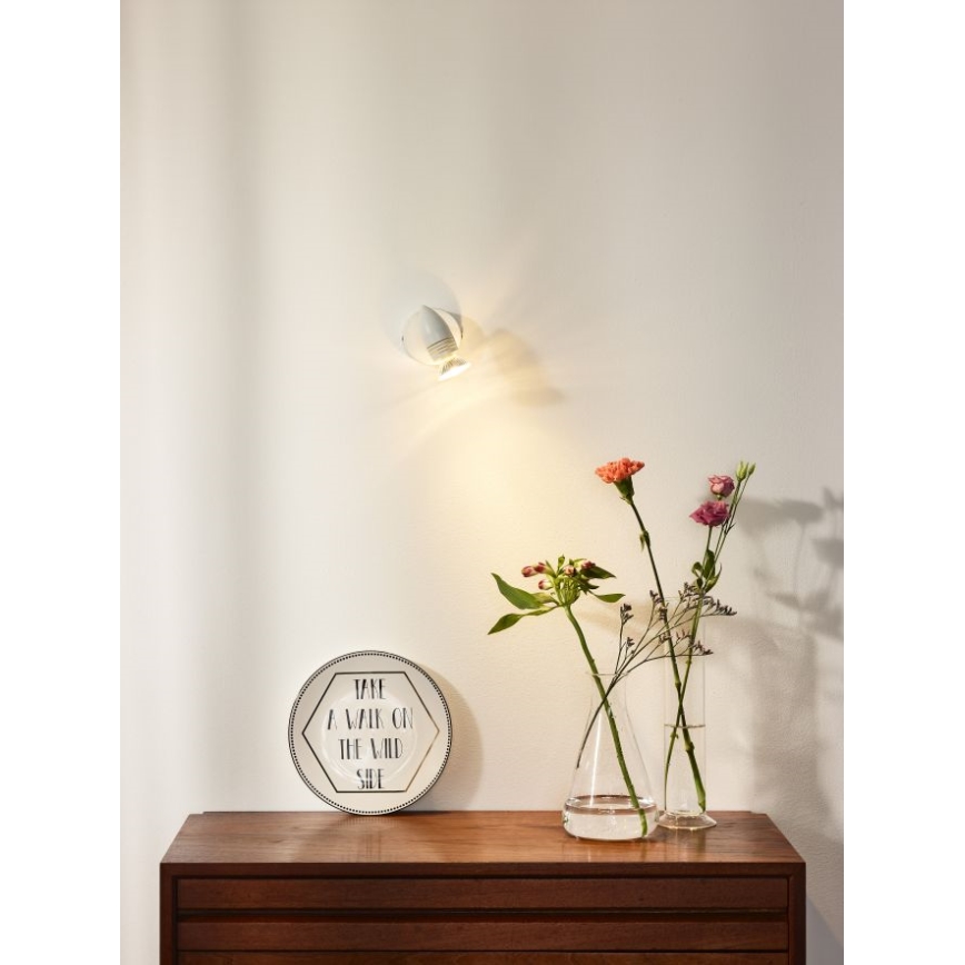 Lucide 13955/05/03 - LED bodové svítidlo CARO-LED 1xGU10/5W/230V bronz