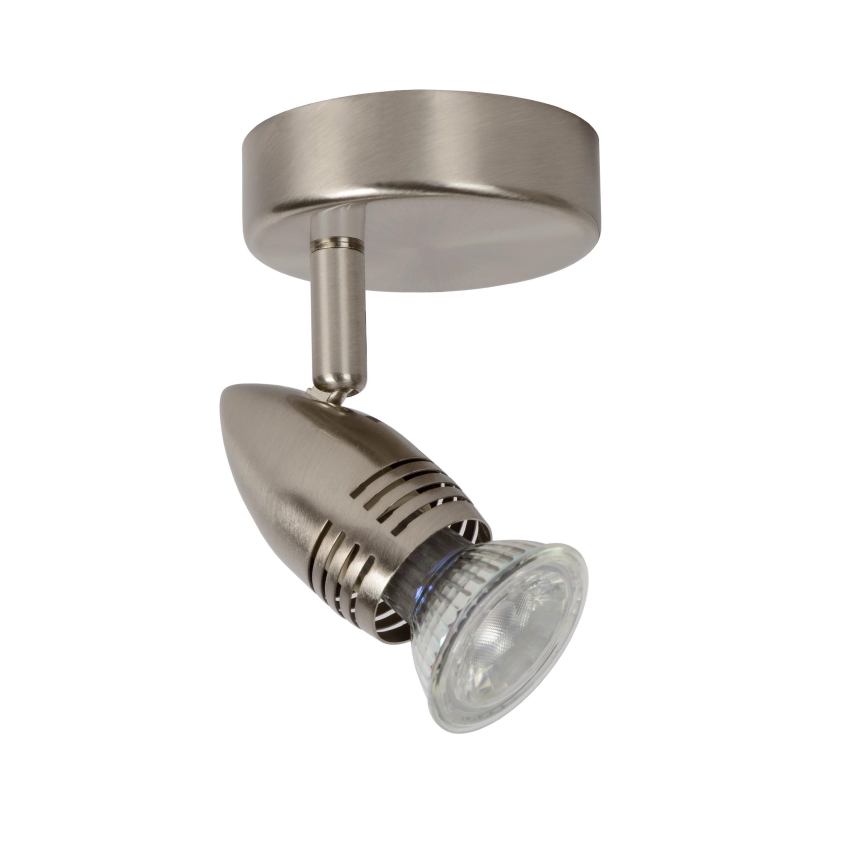 Lucide 13955/05/12 - LED bodové svítidlo CARO-LED 1xGU10/5W/230V matný chrom