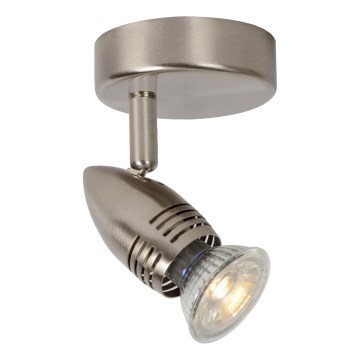 Lucide 13955/05/12 - LED bodové svítidlo CARO-LED 1xGU10/5W/230V matný chrom