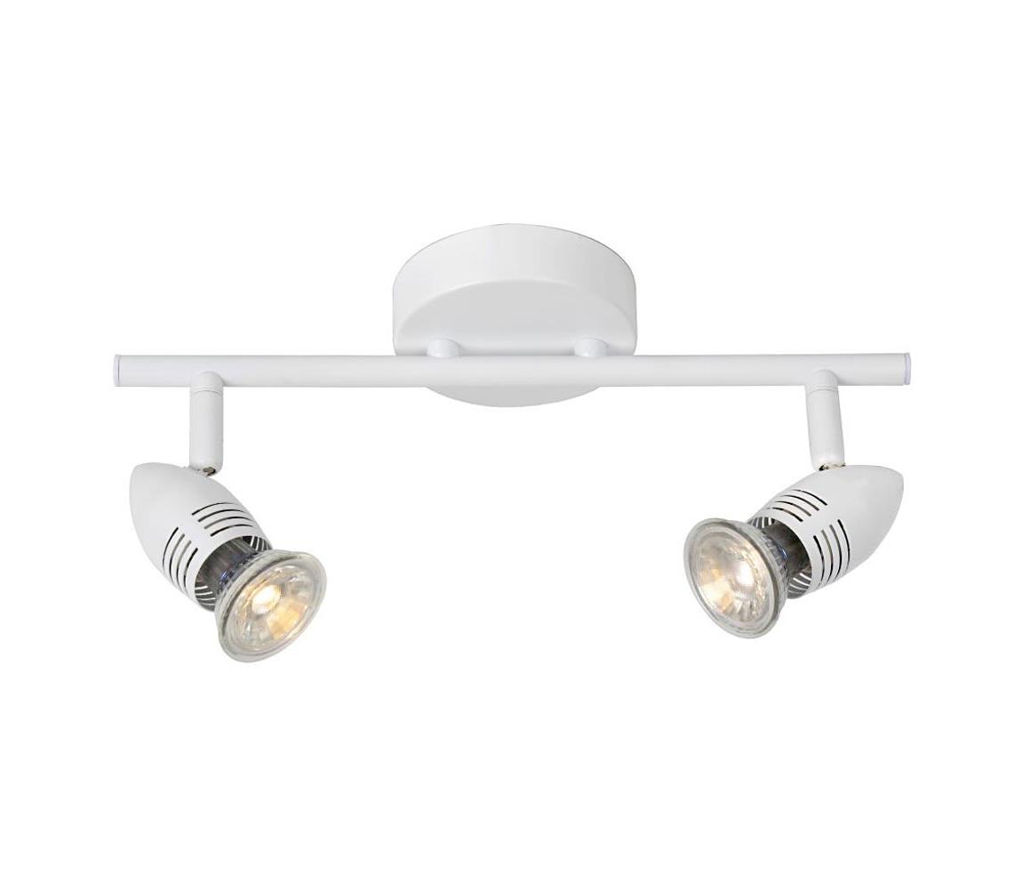 Lucide Lucide 13955/10/31 - LED bodové svítidlo CARO-LED 2xGU10/5W/230V bílé LC1179