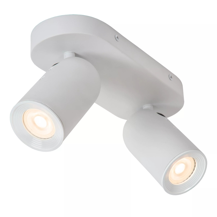 Lucide 13958/02/31 - Bodové svítidlo PUNCH 2xGU10/35W/230V bílá