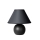 Lucide 14550/81/30 - Stolní lampa KADDY 1xE14/40W/230V černá