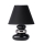 Lucide 14560/81/30 - Stolní lampa KARLA 1xE14/40W/230V černá