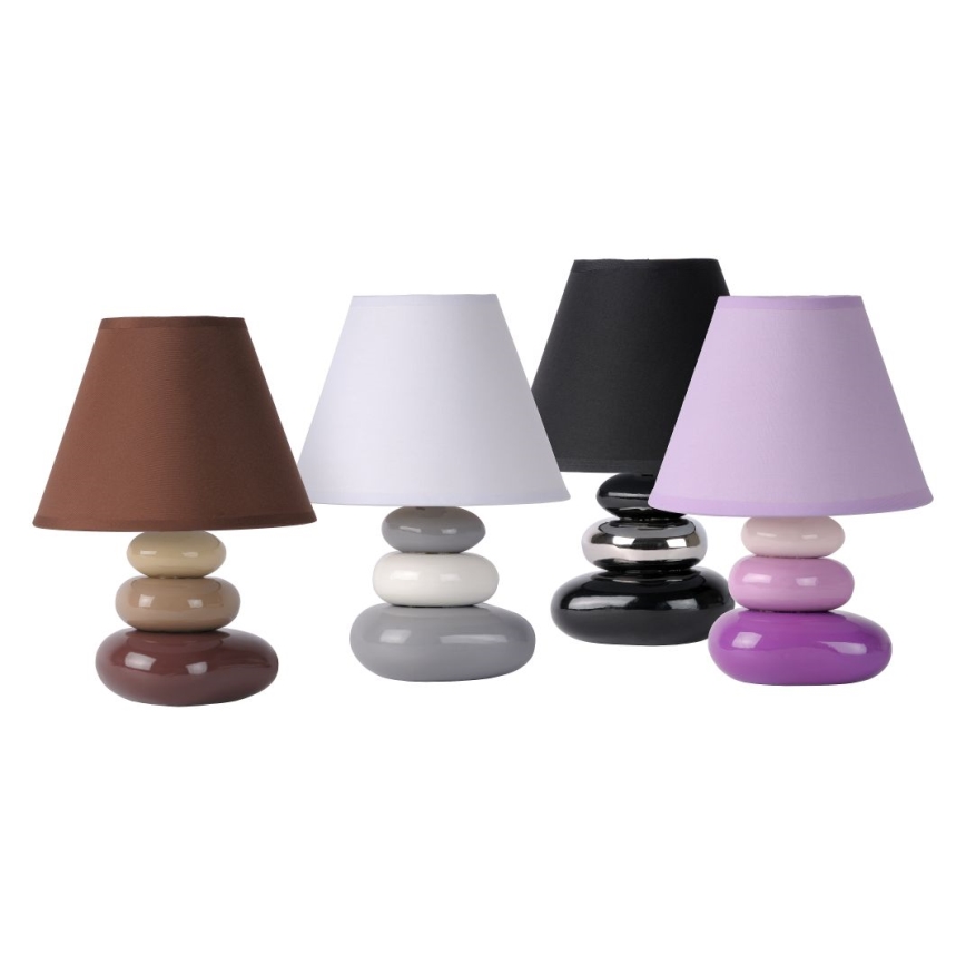 Lucide 14560/81/39 - Stolní lampa KARLA 1xE14/ESL 9W/230V