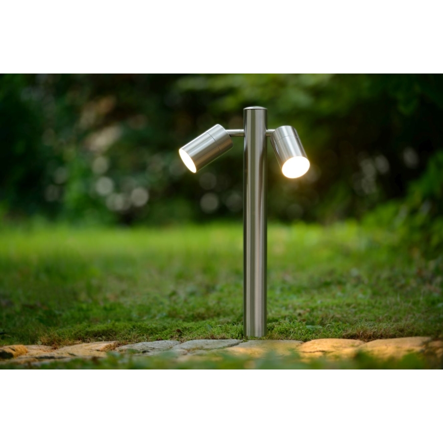 Lucide 14867/10/12 - LED venkovní lampa ARNE-LED 2xGU10/5W/230V