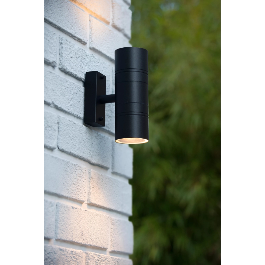 Lucide 14867/11/30 - LED Venkovní nástěnné svítidlo ARNE-LED 2xGU10/5W/230V IP44