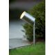 Lucide 14868/05/12 - LED Venkovní lampa ARNE-LED 1xGU10/5W/230V matný chrom IP44