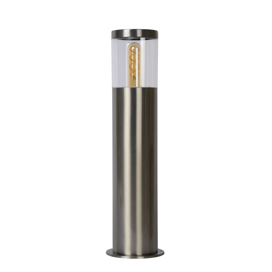 Lucide 14899/50/12 - Venkovní lampa FEDOR 1xE27/40W/230V IP44 49 cm matný chrom