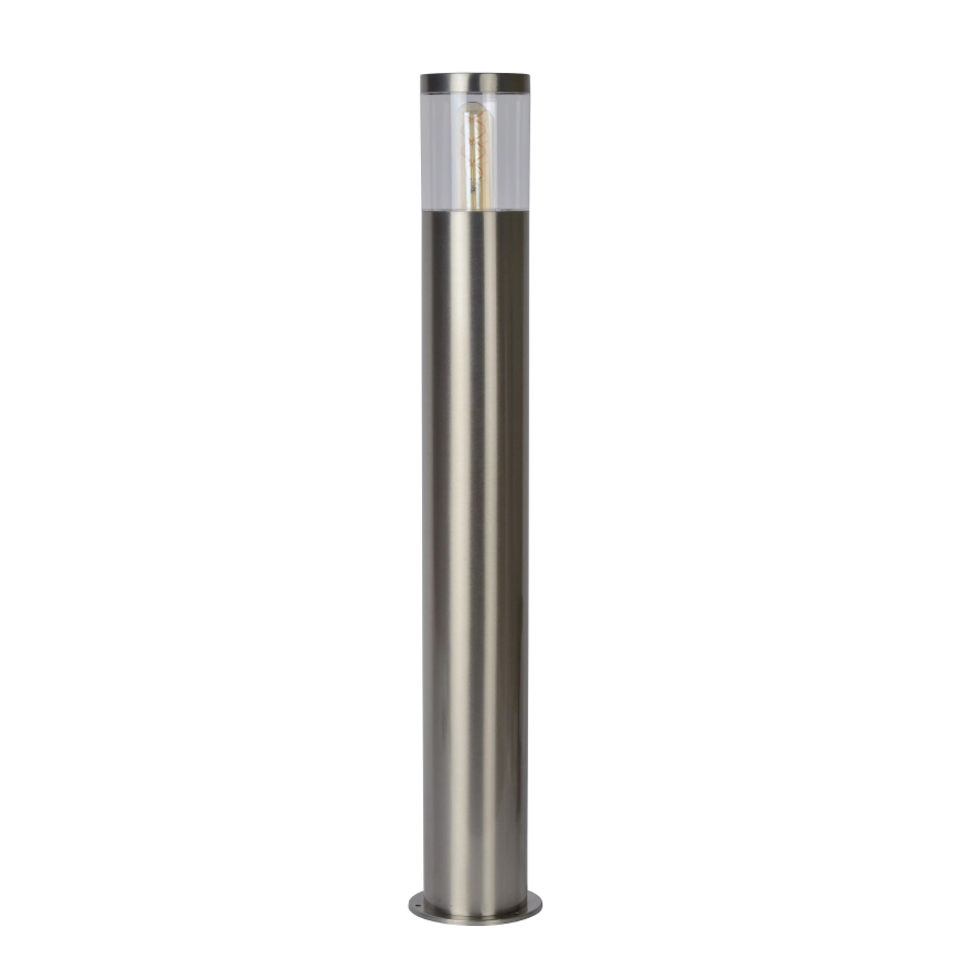Lucide 14899/80/12 - Venkovní lampa FEDOR 1xE27/40W/230V IP44 79 cm matný chrom