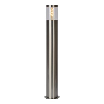 Lucide 14899/80/12 - Venkovní lampa FEDOR 1xE27/40W/230V IP44 79 cm matný chrom