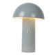 Lucide 15599/06/36 - LED Stmívatelná stolní lampa FUNGO LED/7,5W/230V šedá