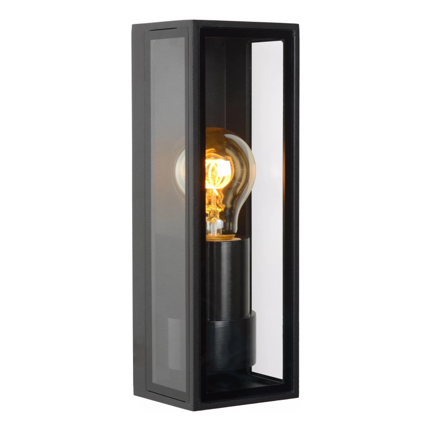 Lucide 15802/01/30 - Venkovní nástěnné svítidlo DUKAN 1xE27/15W/230V IP65 černá