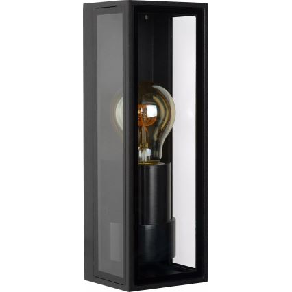 Lucide 15802/01/30 - Venkovní nástěnné svítidlo DUKAN 1xE27/15W/230V IP65 černá