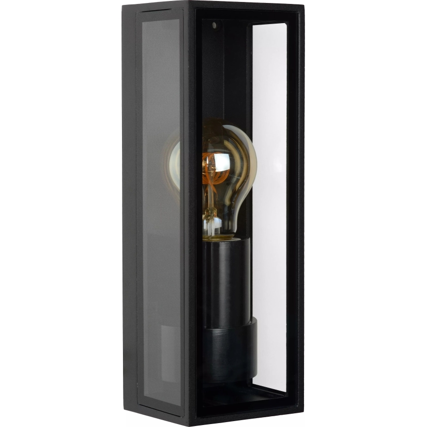 Lucide 15802/01/30 - Venkovní nástěnné svítidlo DUKAN 1xE27/15W/230V IP65 černá