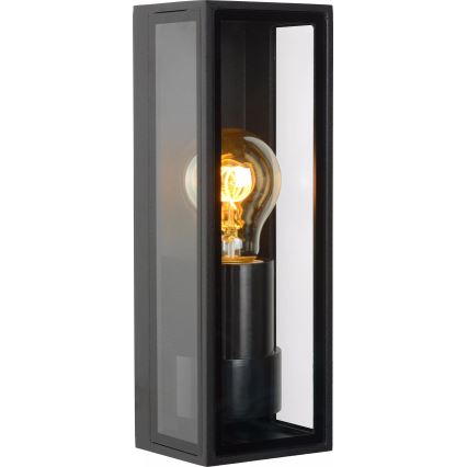 Lucide 15802/01/30 - Venkovní nástěnné svítidlo DUKAN 1xE27/15W/230V IP65 černá